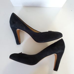 Chloë Sevigny x Opening Ceremony Black Suede Heels 9